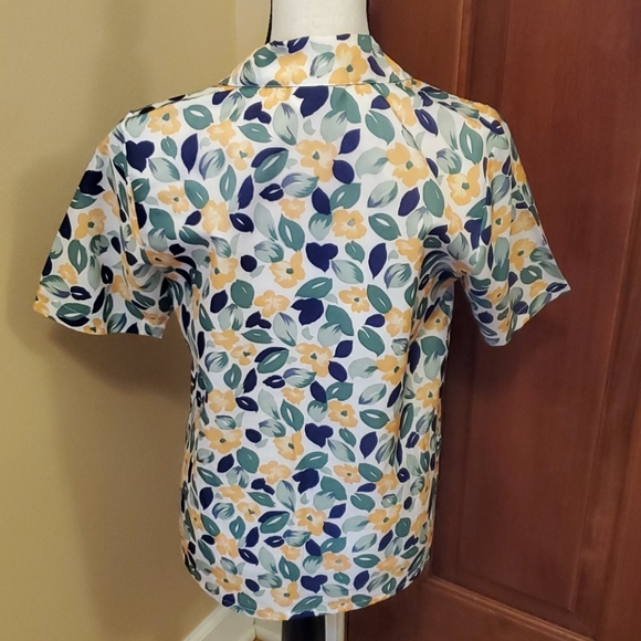 VINTAGE ADRIANNE ROSS BLOUSE 80s - Picture 4 of 5